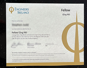 Order Institution Of Engineers Of Ireland Ceng Fiei Certificate Online