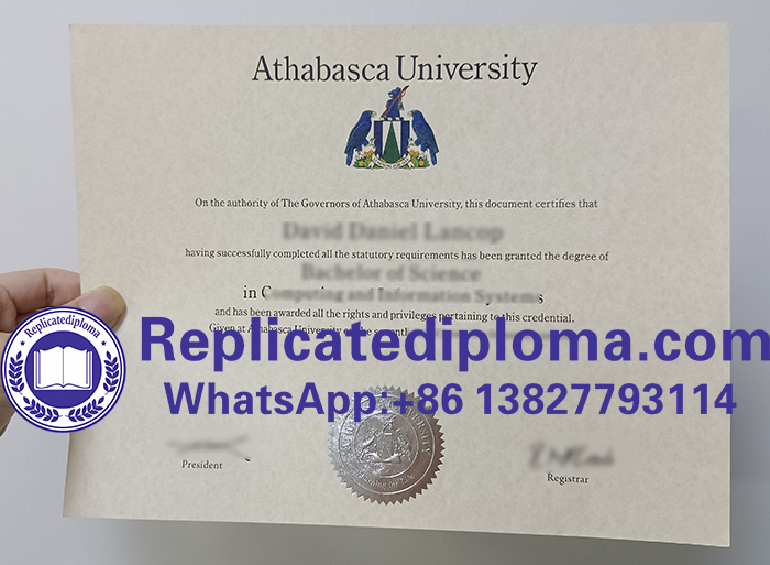 Athabasca University diploma