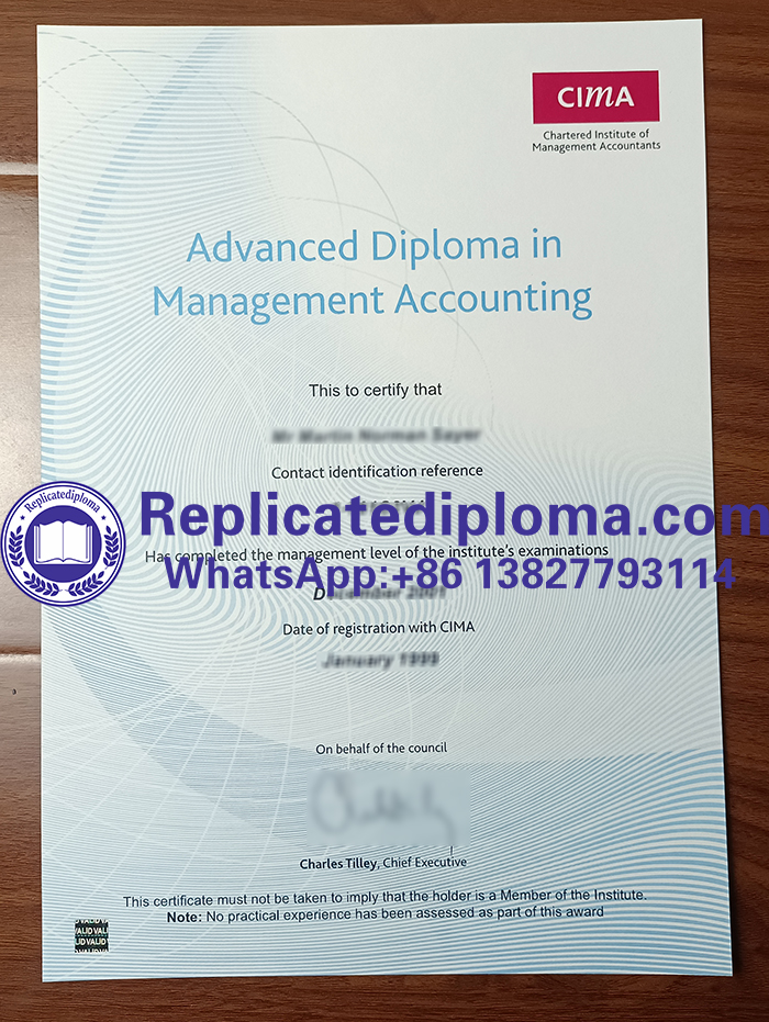 CIMA Advanced diploma