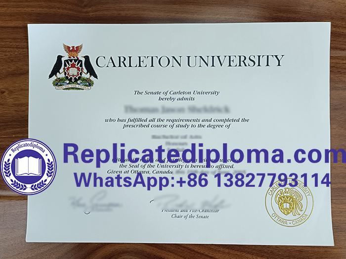 Carleton University diploma