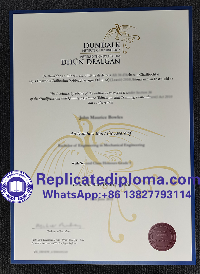 Dundalk Institute of Technology diploma