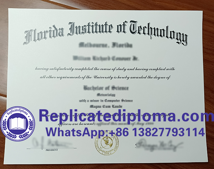 Florida Institute of Technology diploma