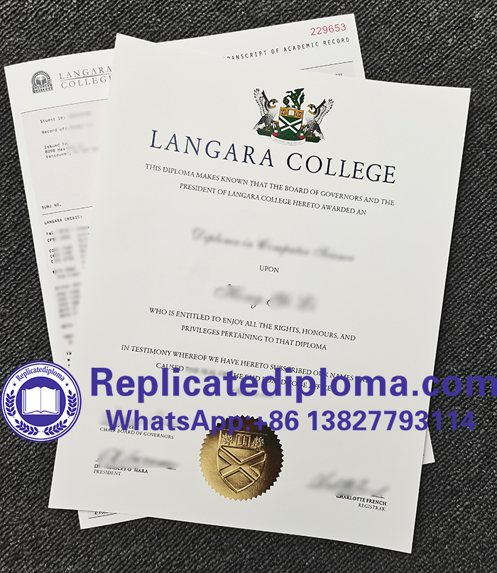 Langara College diploma