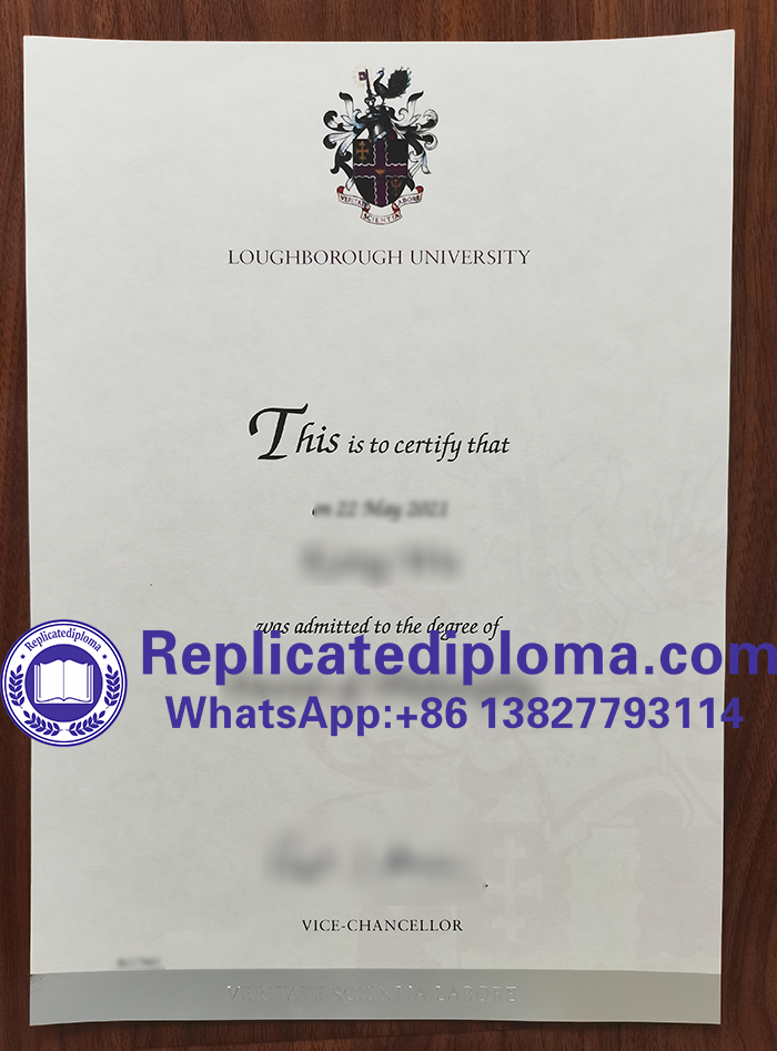 Loughborough University diploma