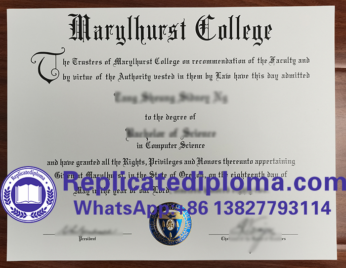 Marylhurst University diploma