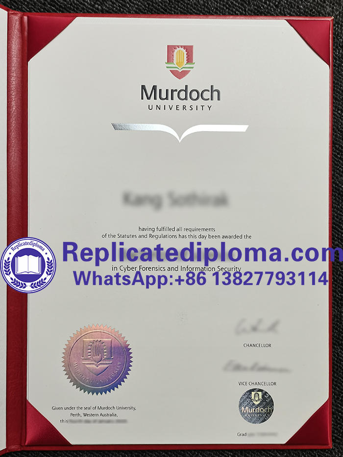 Murdoch University diploma