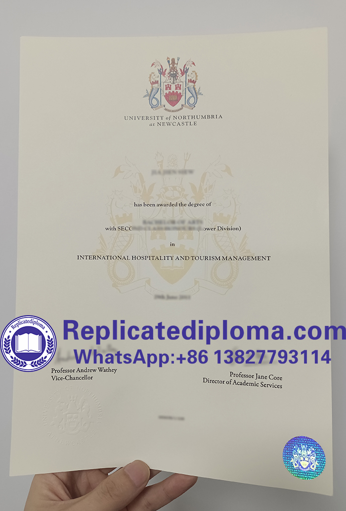 Northumbria University diploma