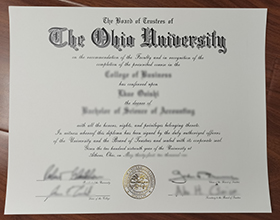 How soon can I get fake Ohio University diploma? - replicatediploma.com
