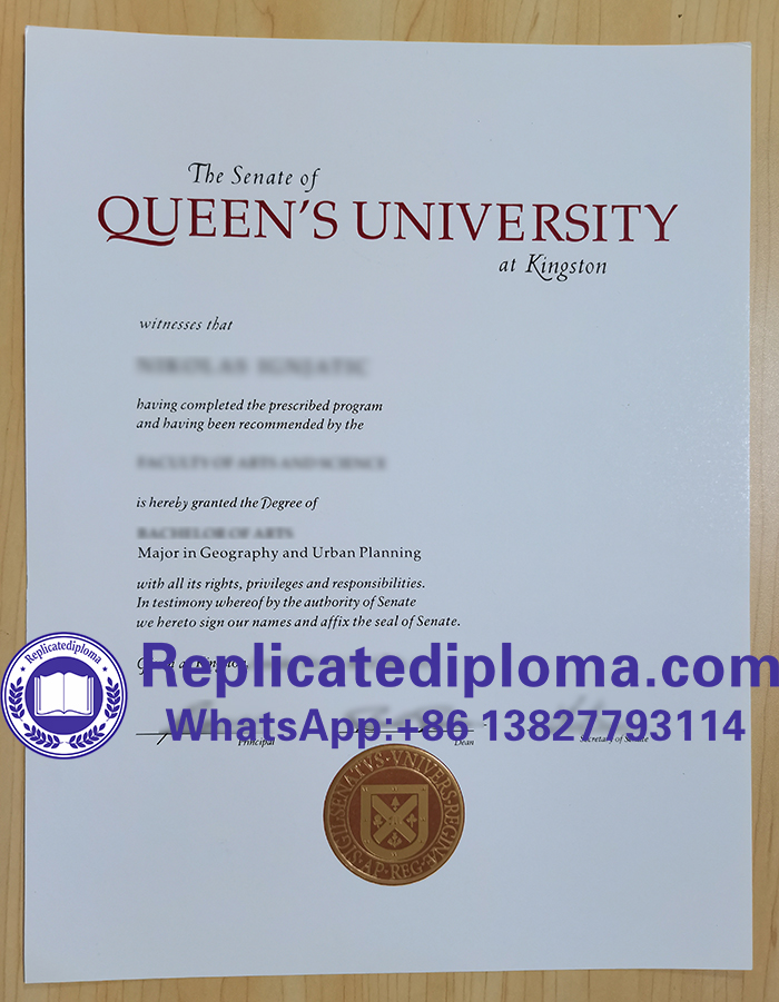 Queen's University at Kingston diploma