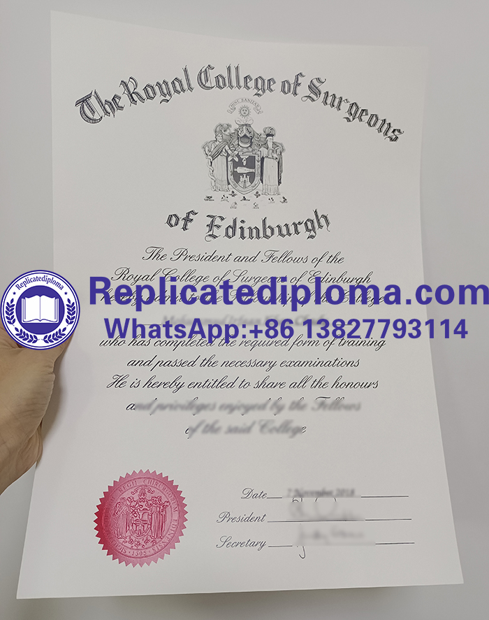 Royal College of Surgeons of Edinburgh diploma