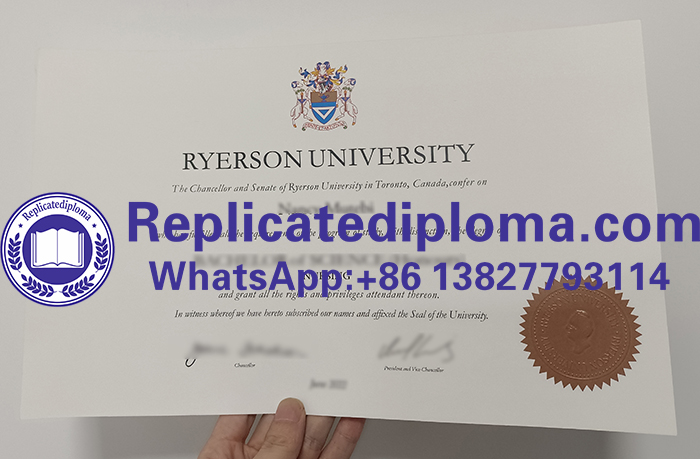 Ryerson University diploma