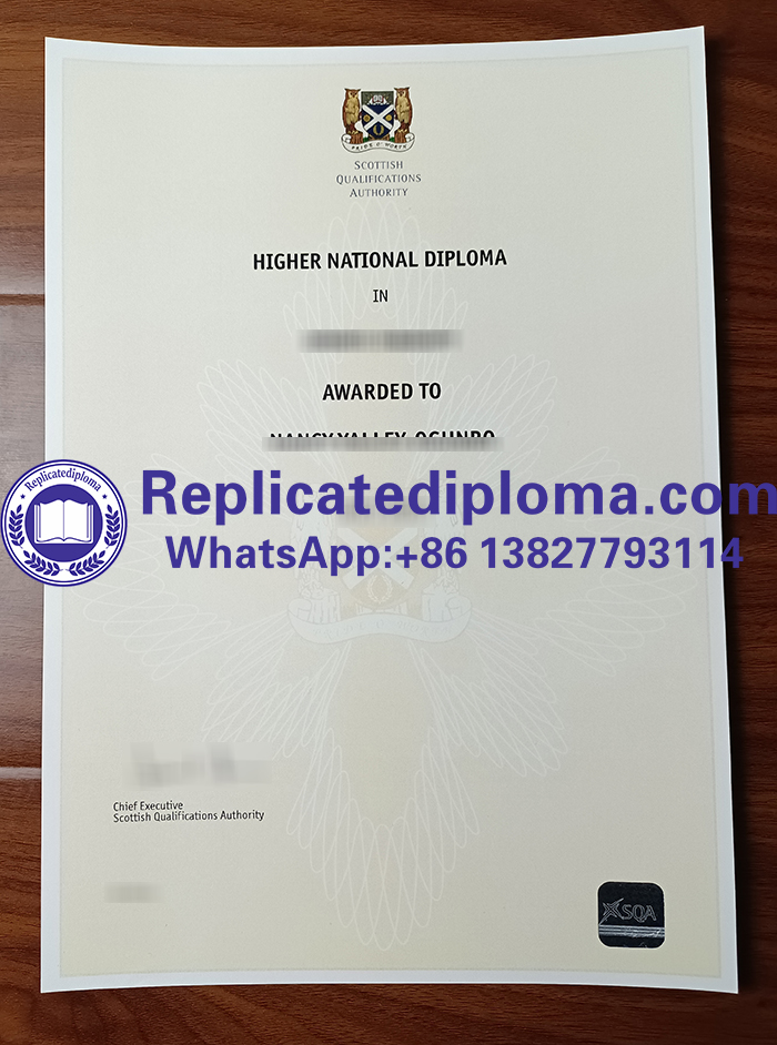 Scottish Qualifications Authority diploma