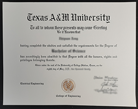 Copy Texas A&M University diploma, order fake TAMU degree certificate ...