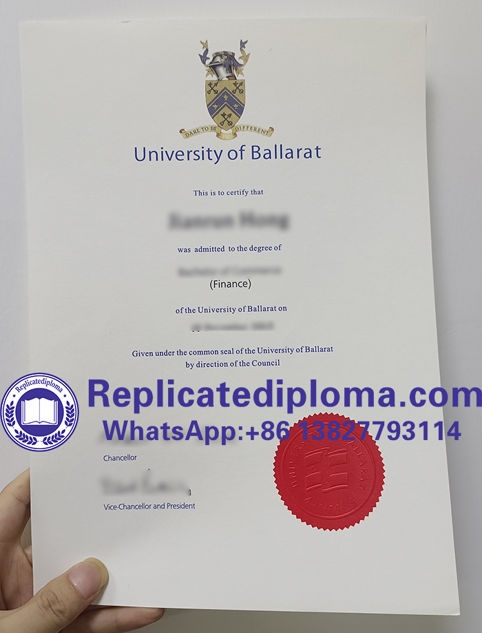 University of Ballarat diploma