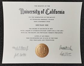 Buy fake University of California diploma, order fake UC degree ...