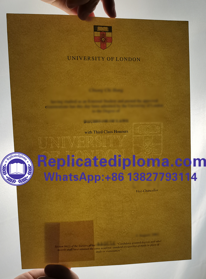 University of London diploma