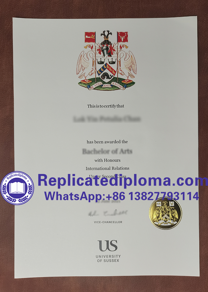 University of Sussex diploma