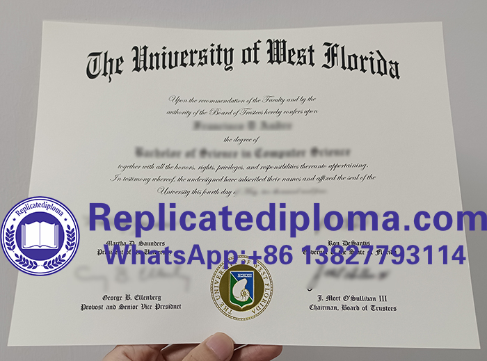 University of West Florida diploma