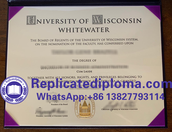 University of Wisconsin-Whitewater diploma