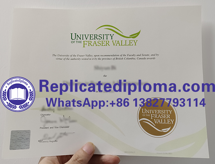 University of the Fraser Valley diploma