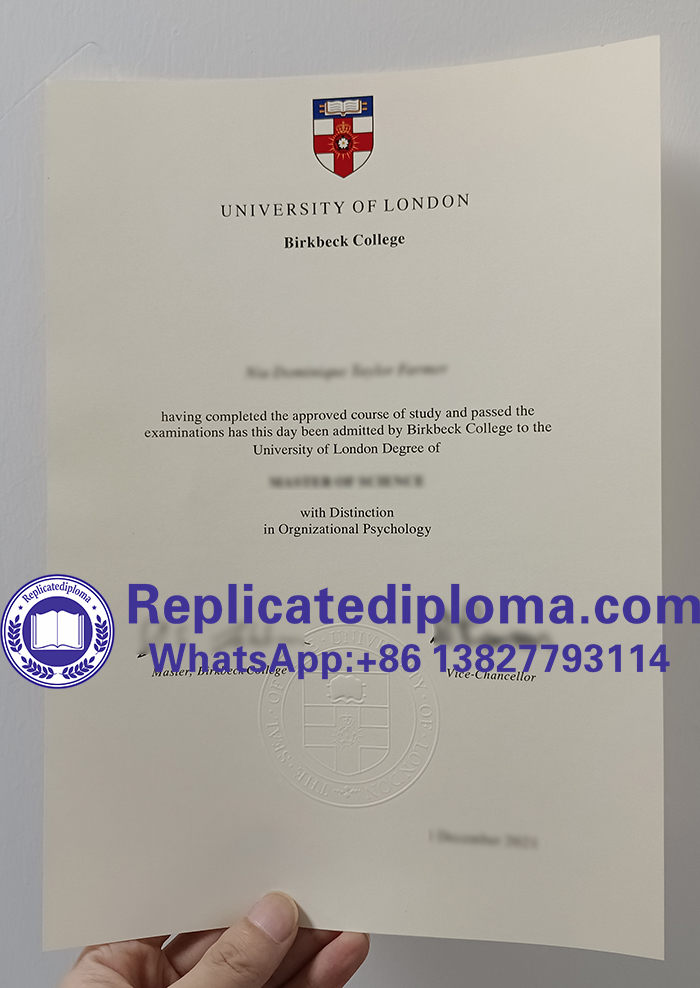 Birkbeck, University of London diploma