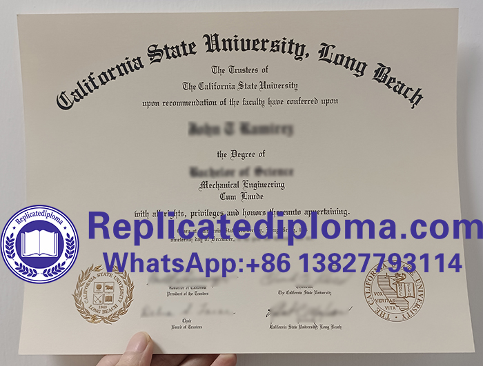 CSULB diploma