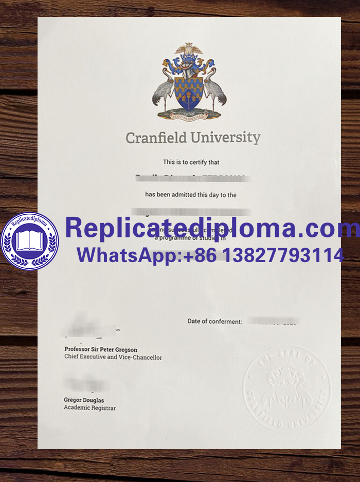 Cranfield University diploma