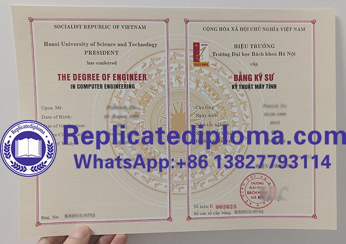 Buy fake Hanoi University of Science and Technology diploma, order HUST ...