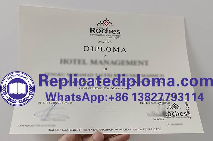 Les Roches diploma