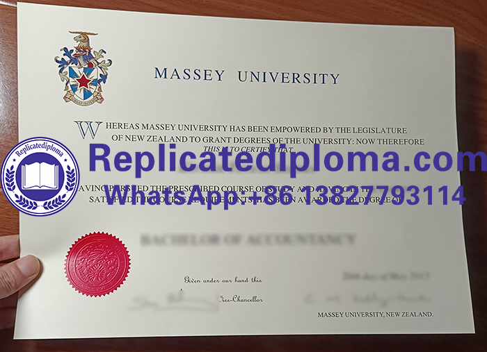 Massey University diploma