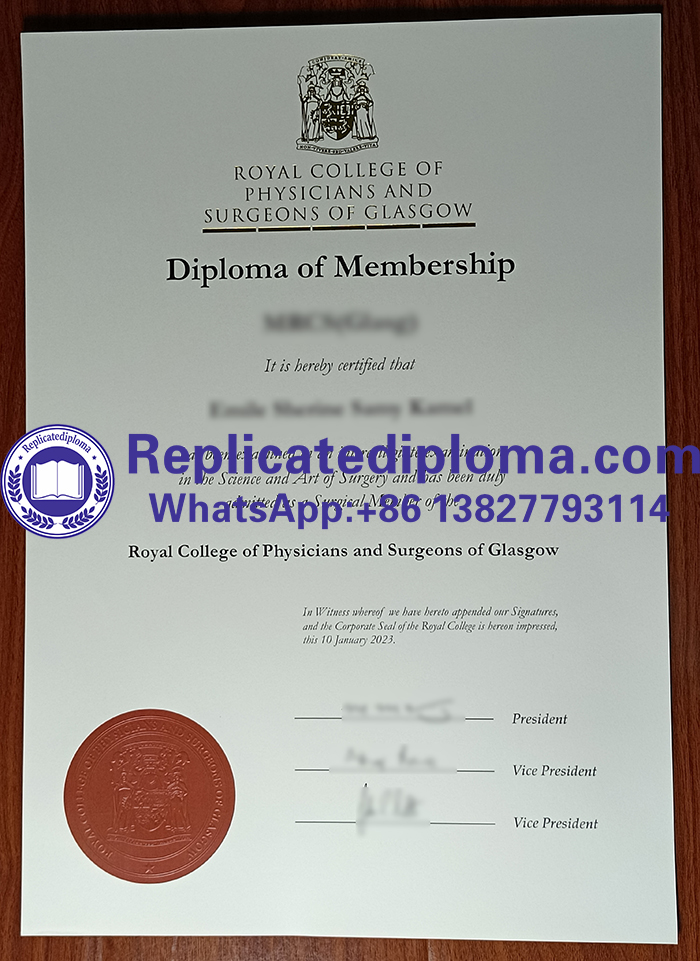 Royal College of Physicians and Surgeons of Glasgow diploma