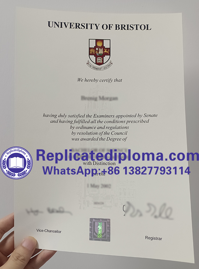 University of Bristol diploma