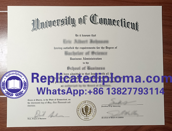 University of Connecticut degree