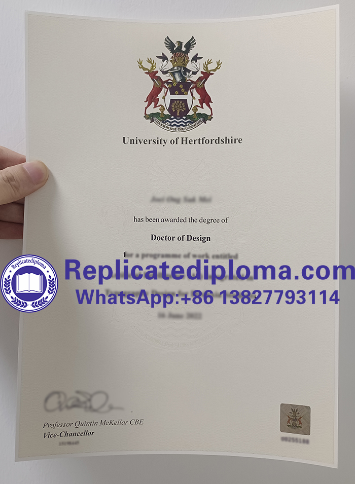 University of Hertfordshire degree