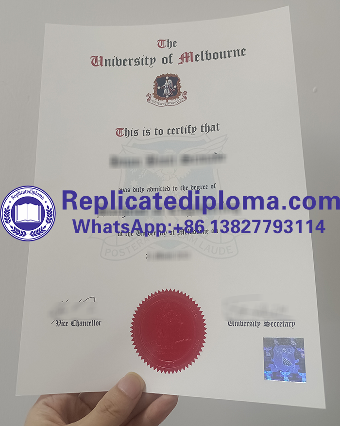 University of Melbourne diploma