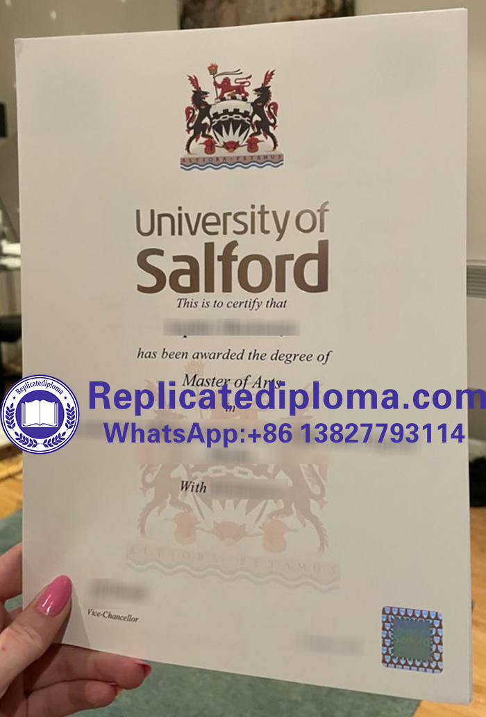 University of Salford diploma