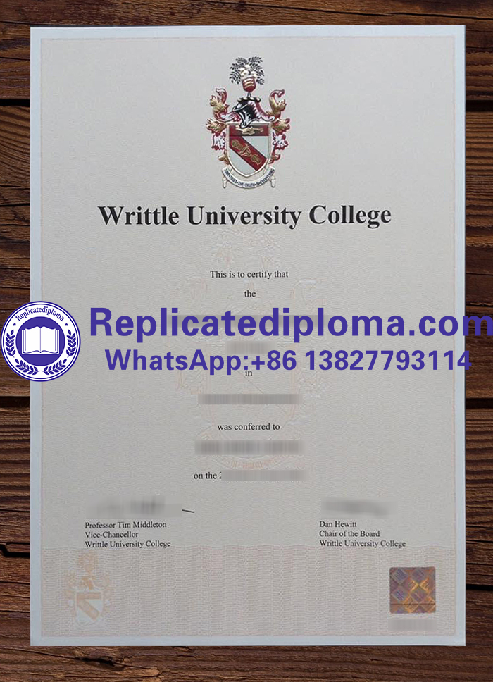 Writtle University College diploma