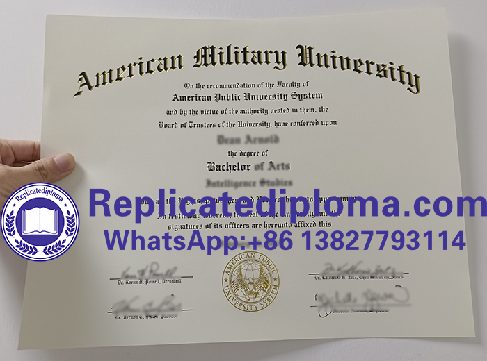 American Public University System diploma