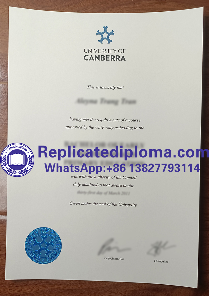 University of Canberra diploma