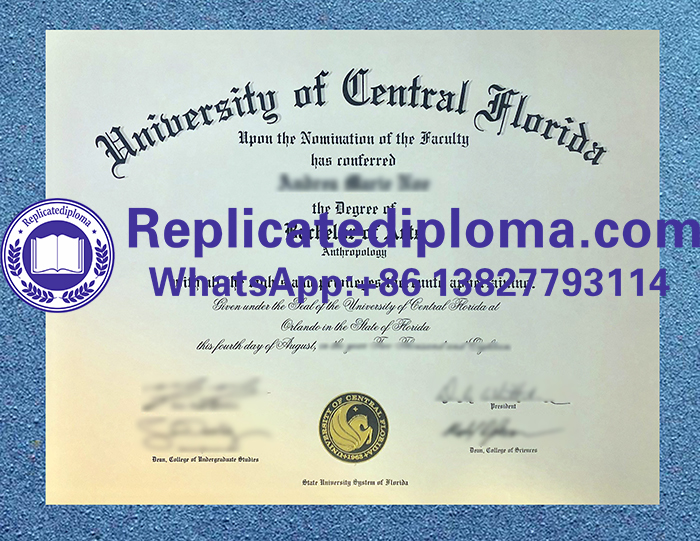 University of Central Florida diploma