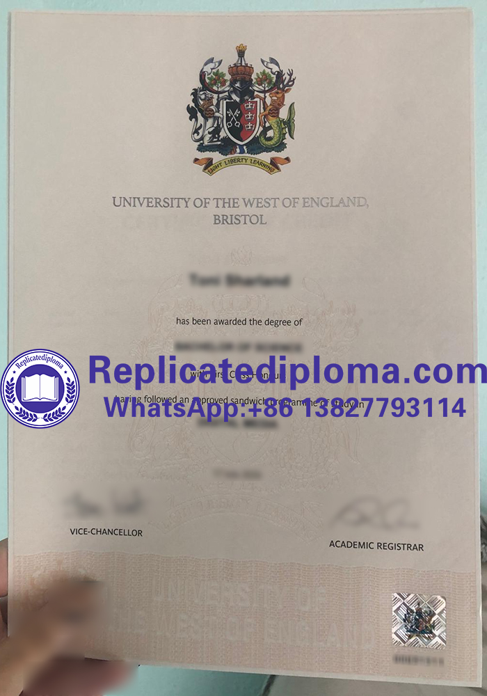 University of the West of England diploma