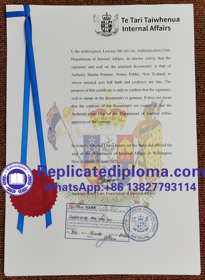 Apostille certification