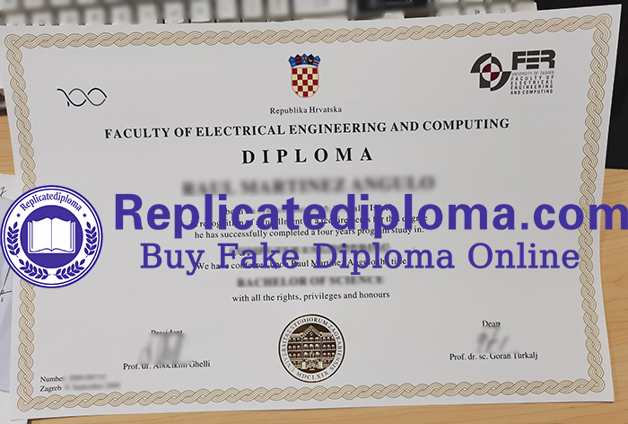 Faculty of Electrical Engineering and Computing diploma