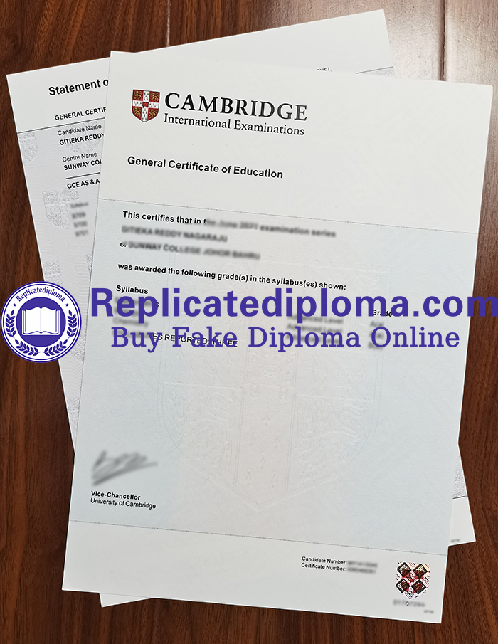 General Certificate of Education