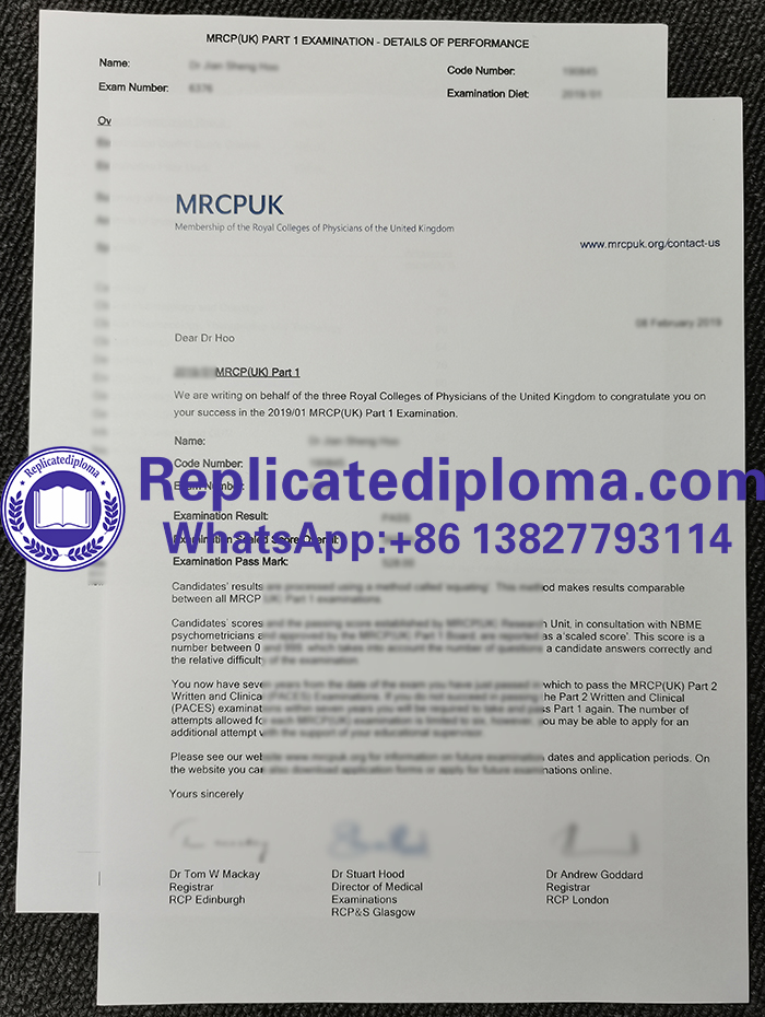 MRCP(UK) transcript