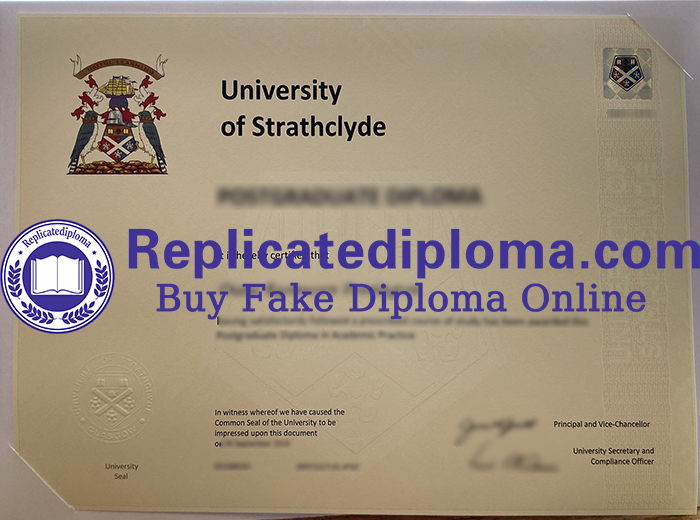 University of Strathclyde diploma