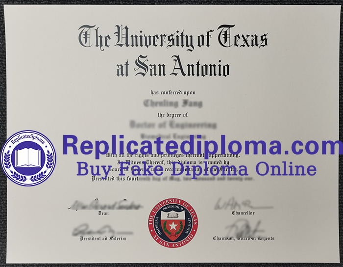 University of Texas at San Antonio degree