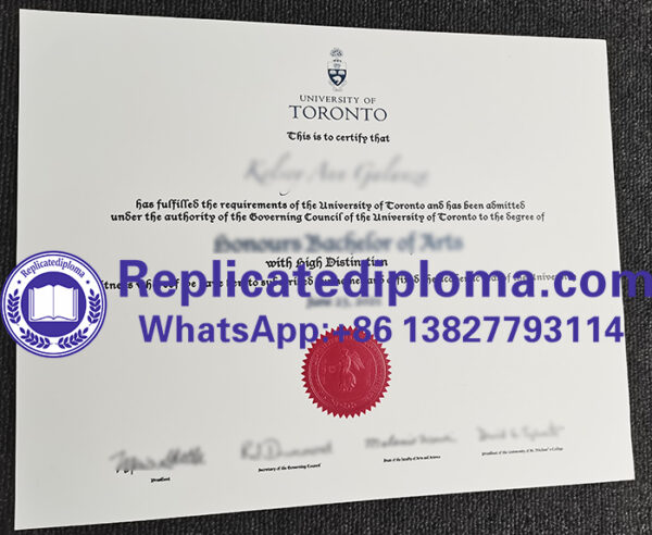 How Much To Buy University Of Toronto Degree Certificate In Canada ...