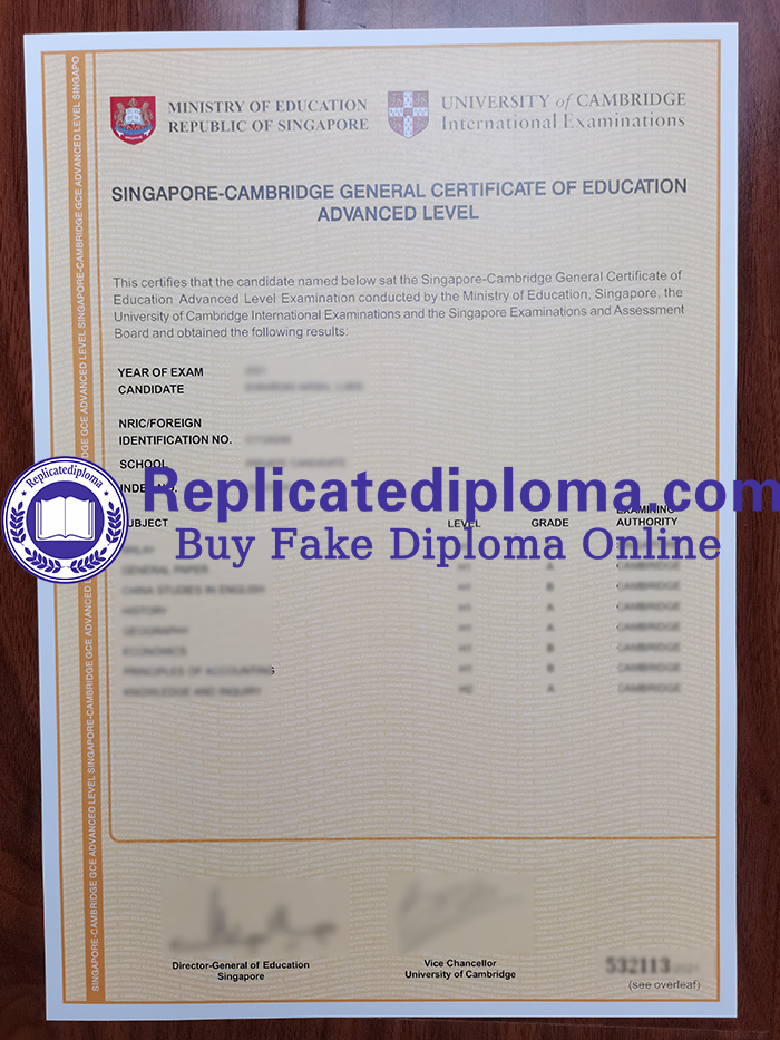 Singapore-Cambridge General Certificate of Education Ordinary Level