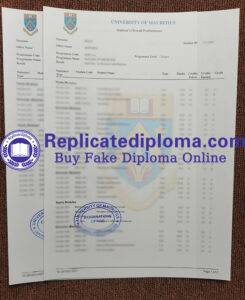 Buy University of Mauritius transcript, order UoM degree ...